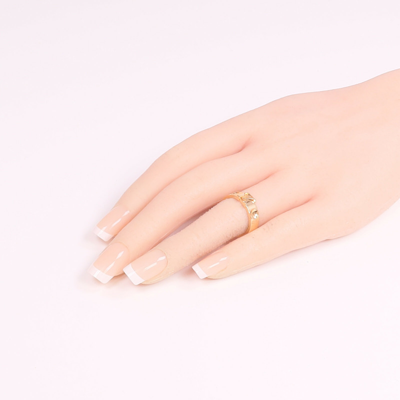 LOUIS VUITTON 18K玫瑰金Empreinte Ring戒指US#5-9