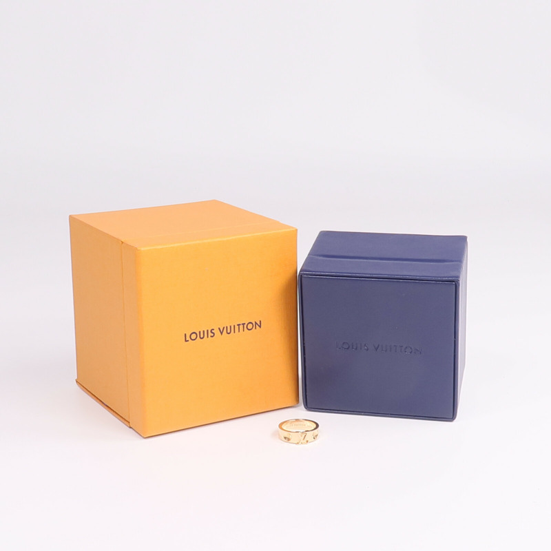 LOUIS VUITTON 18K玫瑰金Empreinte Ring戒指US#5-10