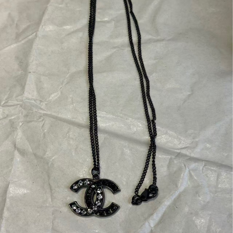 香奈兒 雙色熌石項錬-1
