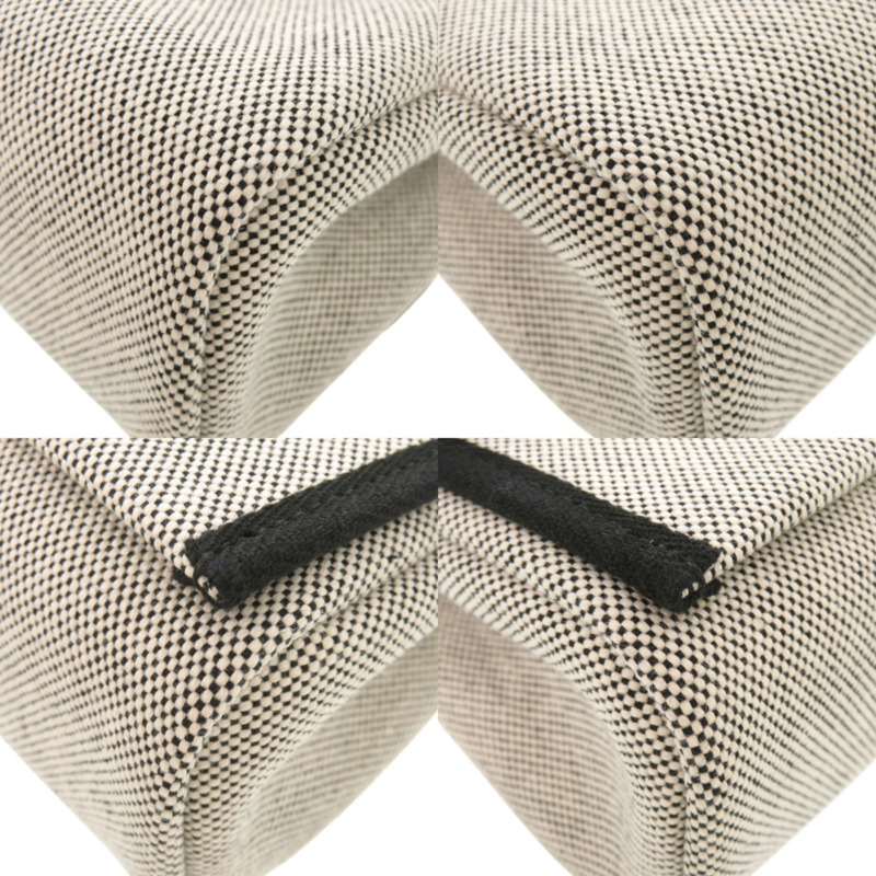 全新愛馬仕 Airbag Zip 20 迷你 Toile Militaire Vache Hunter 肩背包，米白色/黑色，銀色五金，K 印記（2025 年製造）1458HERMES-4