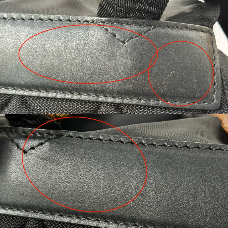 BURBERRY 巴寶莉 黑色尼龍後背包-7