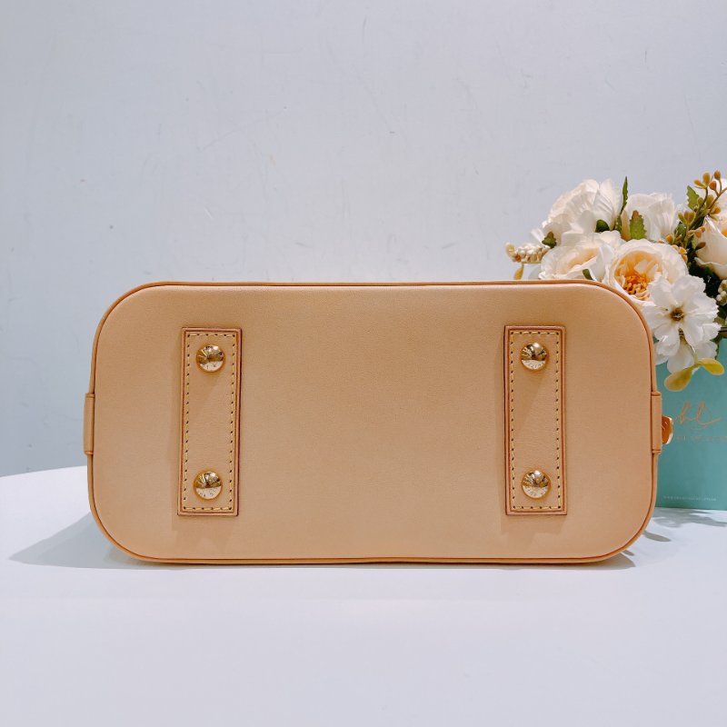 TW4748 Louis Vuitton 路易威登 小號老花貝殼手提包 Alma BB Monogram Canvas-5