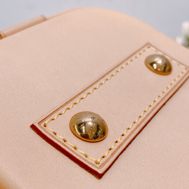 TW4748 Louis Vuitton 路易威登 小號老花貝殼手提包 Alma BB Monogram Canvas-11