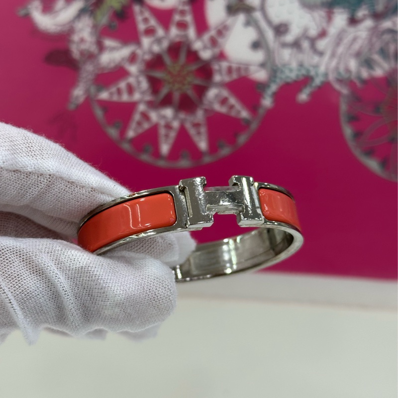 Hermes 愛馬仕 Clic H 琺瑯手鐲-1
