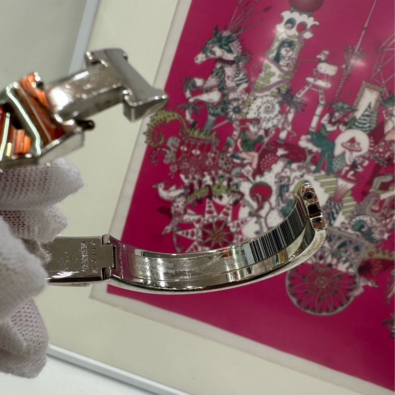Hermes 愛馬仕 Clic H 琺瑯手鐲-6