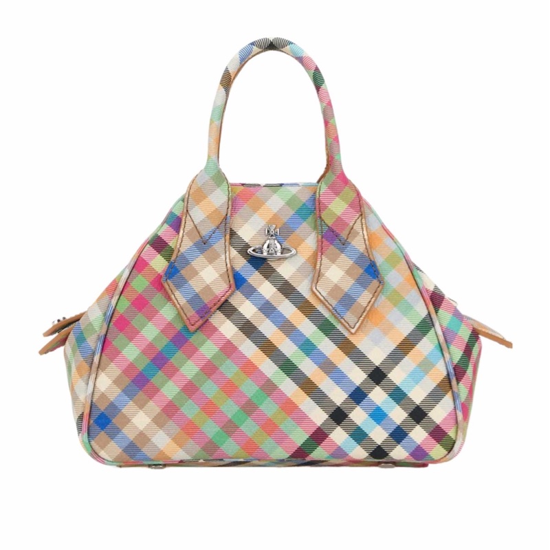 Vivienne Westwood 女士 Yasmine 雙提手手提包均碼碼-0