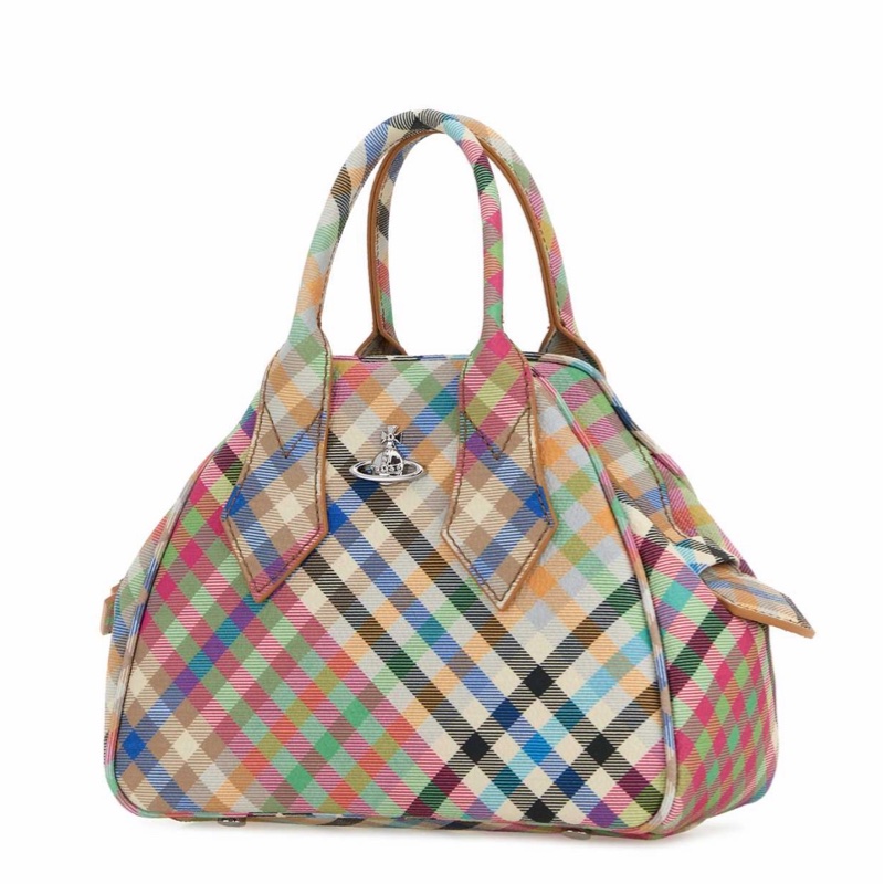 Vivienne Westwood 女士 Yasmine 雙提手手提包均碼碼-2