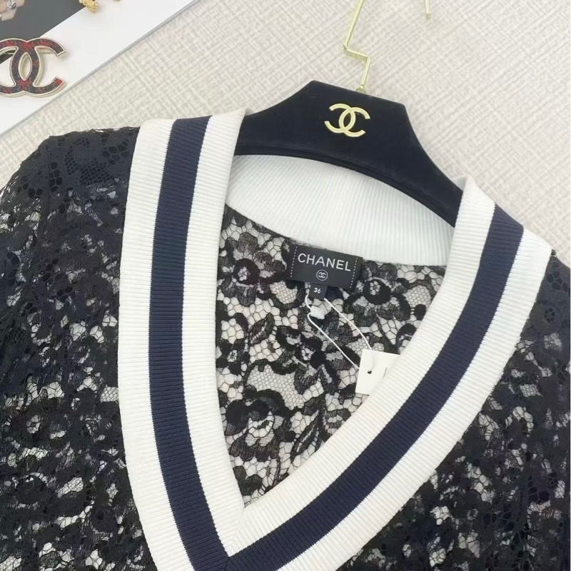 Chanel蕾絲上衣36碼-2