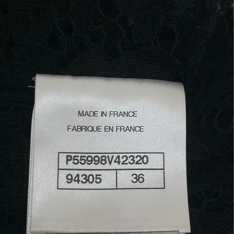 Chanel蕾絲上衣36碼-3