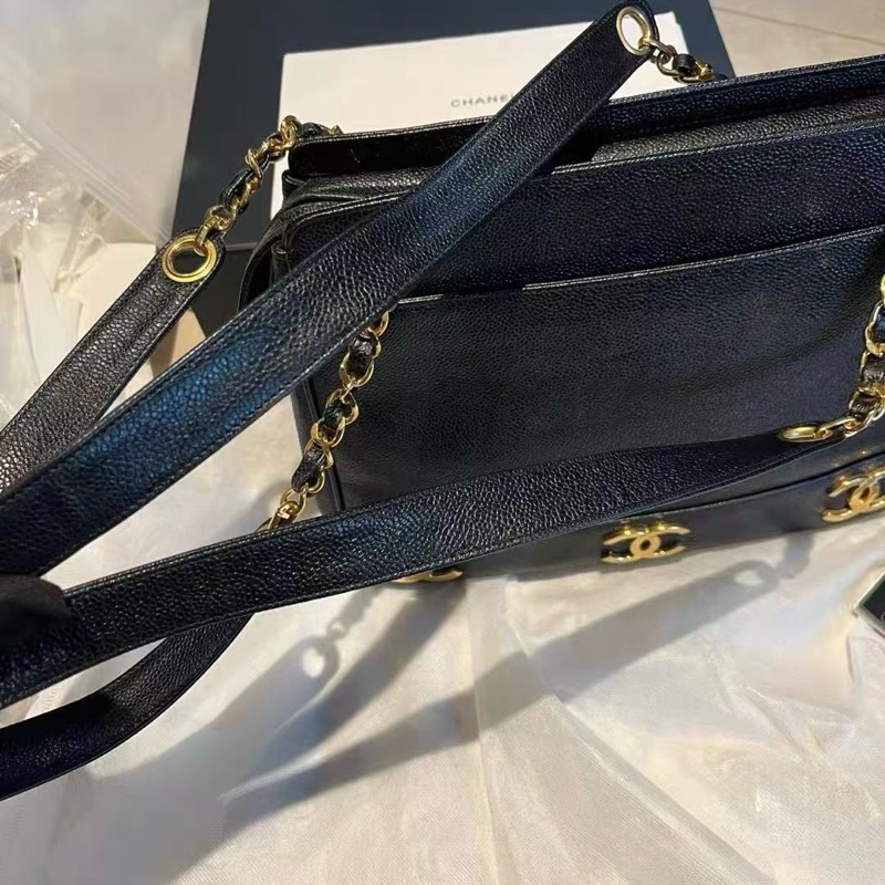 𝒞𝒽𝒶𝓃𝑒𝓁 黑金荔枝皮金球奶粉包 6Logo-2