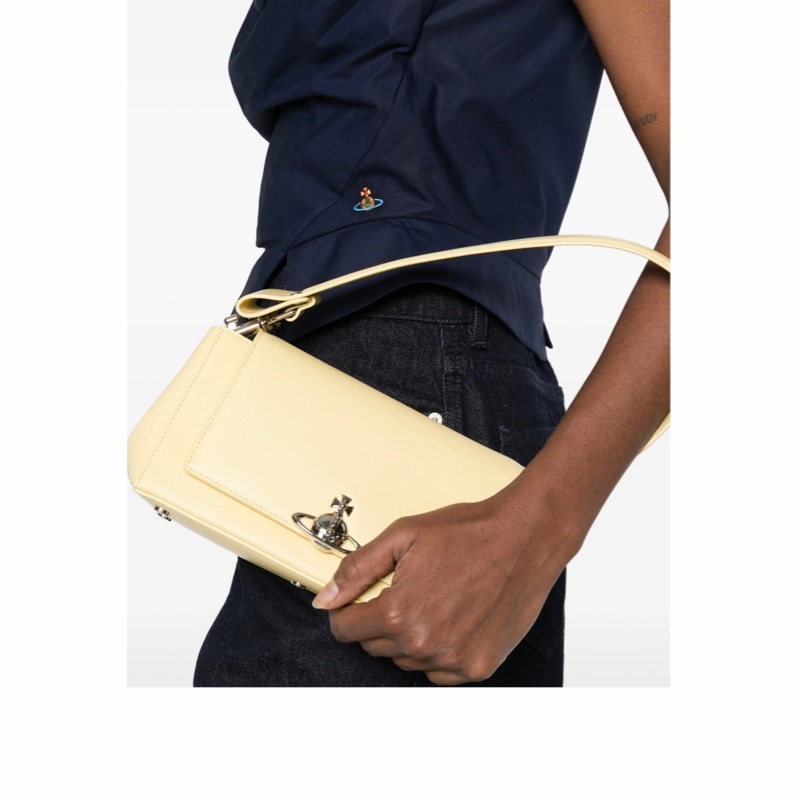 Vivienne Westwood 女士 Hazel 中號單提包均碼碼26cm*11.5cm*15cm-4