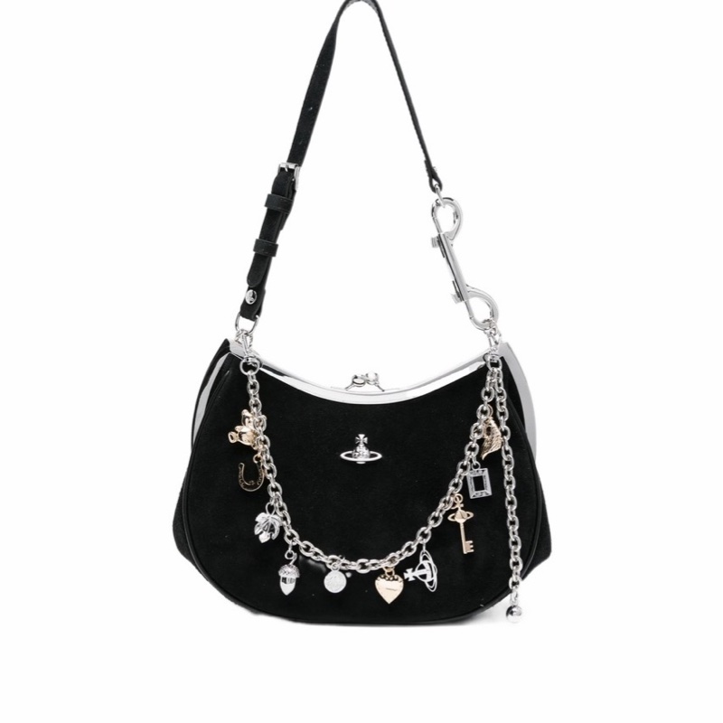 Vivienne Westwood 女士 吊墜細節單肩包均碼碼-0