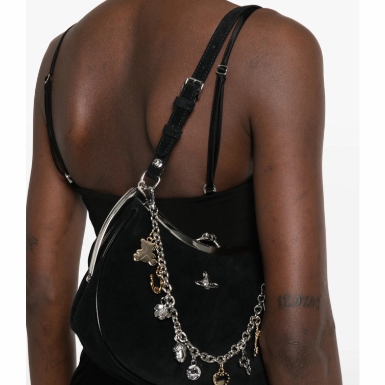 Vivienne Westwood 女士 吊墜細節單肩包均碼碼-2