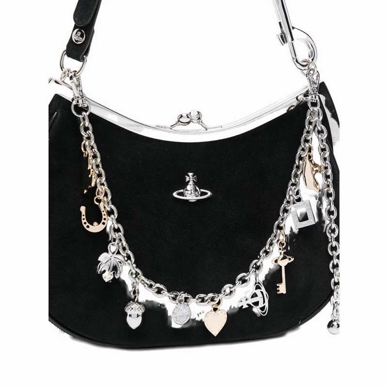 Vivienne Westwood 女士 吊墜細節單肩包均碼碼-4