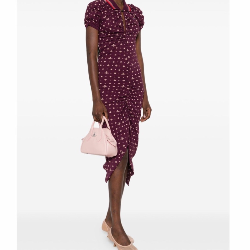 Vivienne Westwood 女士 Yasmine Orb 小號單肩包均碼碼22cm*10cm*15cm-3