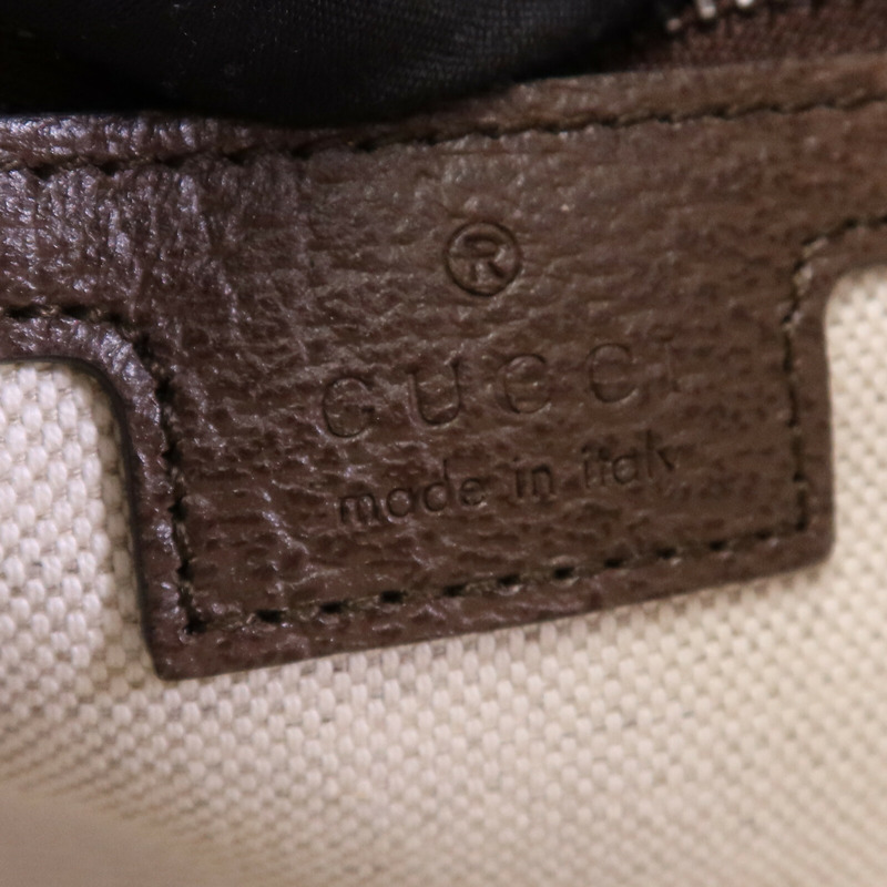 GUCCI 塗層帆布Ophidia GG Supreme金扣肩背袋-5