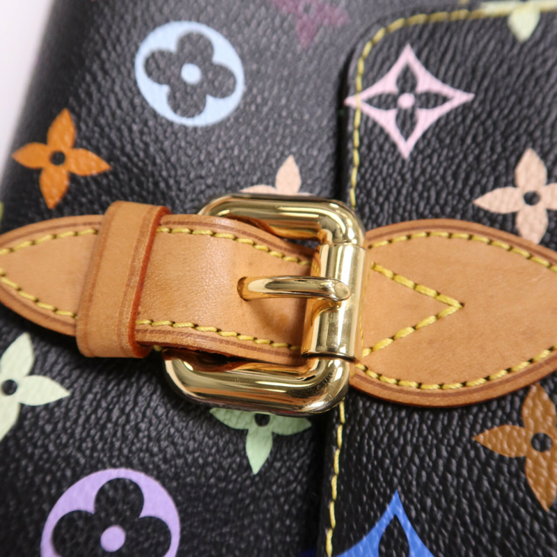 LOUIS VUITTON Monogram Multicolor Eliza金扣肩背袋-6