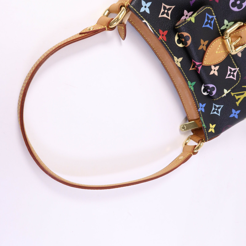 LOUIS VUITTON Monogram Multicolor Eliza金扣肩背袋-9