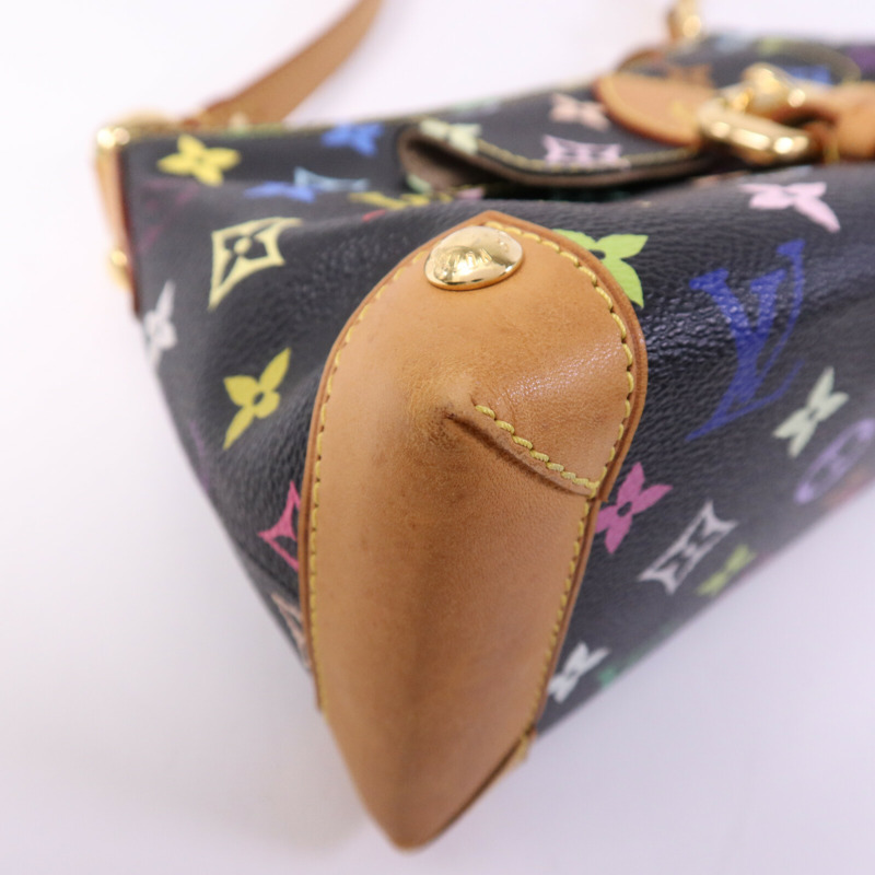 LOUIS VUITTON Monogram Multicolor Eliza金扣肩背袋-11
