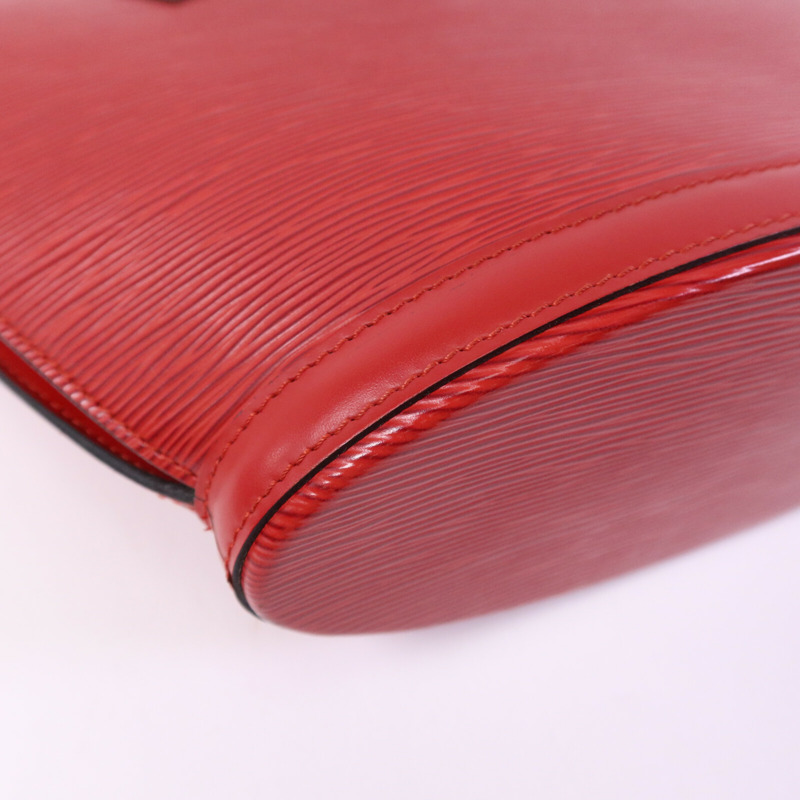 LOUIS VUITTON Epi Saint Jacques PM金扣手挽袋-10