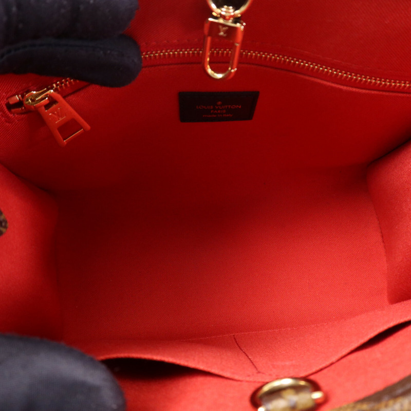 LOUIS VUITTON Monogram Giant On The Go PM金扣手挽肩背兩用袋-4