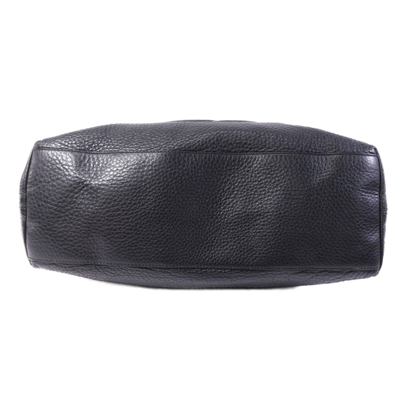 GUCCI 牛皮皮革Chain Shoulder Bag金扣鏈帶肩背袋-3