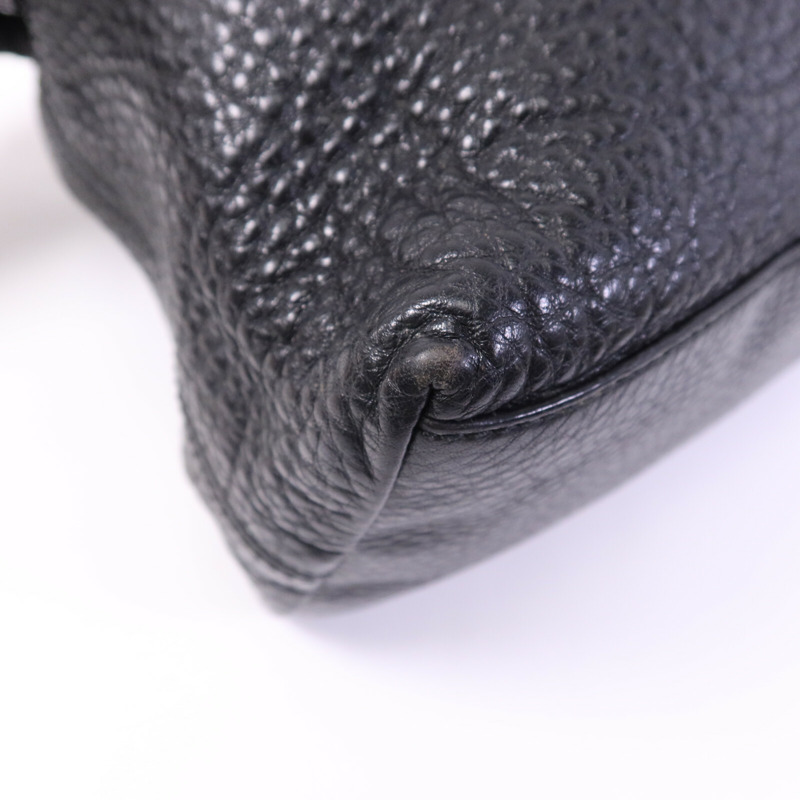 GUCCI 牛皮皮革Chain Shoulder Bag金扣鏈帶肩背袋-11