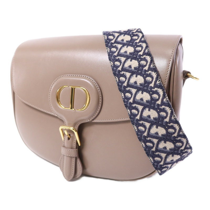 Dior 牛皮皮革Bobby Large金扣肩背袋-2