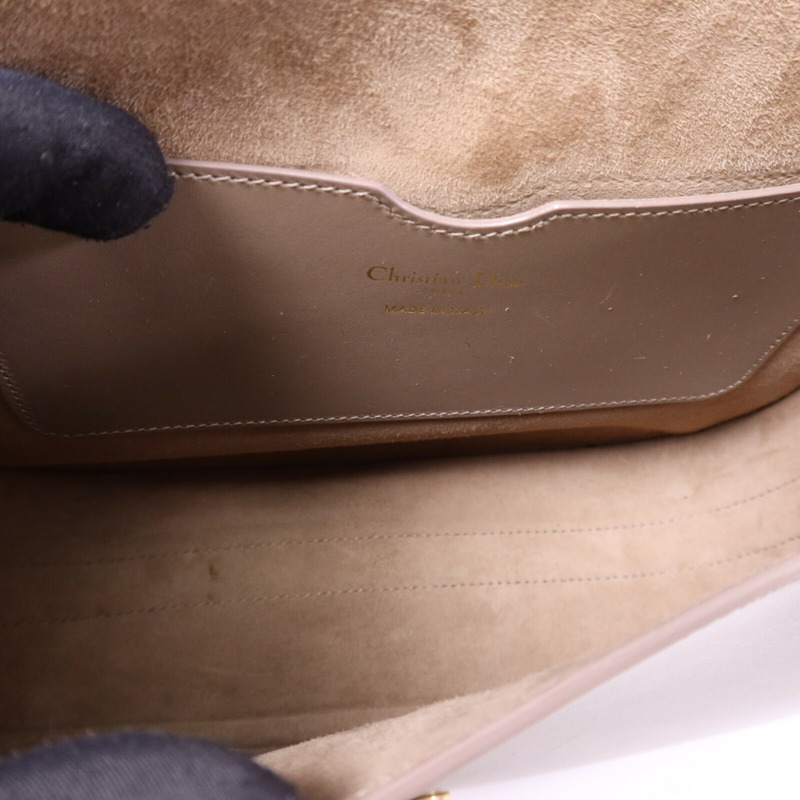 Dior 牛皮皮革Bobby Large金扣肩背袋-4