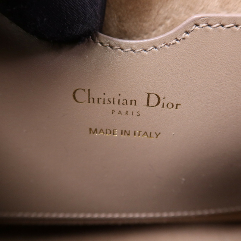 Dior 牛皮皮革Bobby Large金扣肩背袋-5