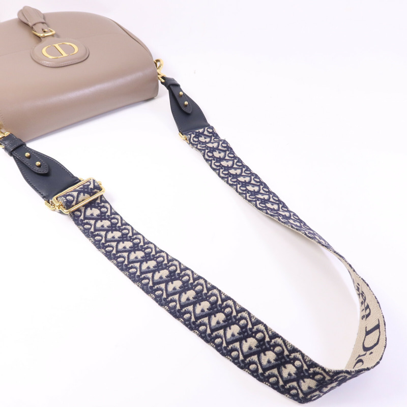 Dior 牛皮皮革Bobby Large金扣肩背袋-8