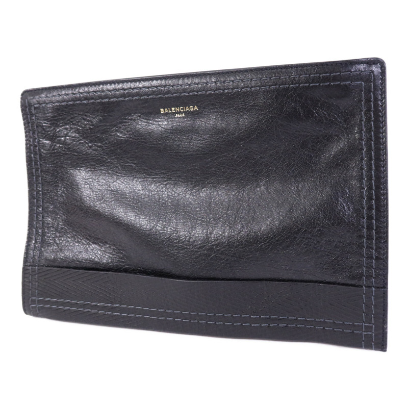 BALENCIAGA 牛皮皮革Clutch金扣手提包-2