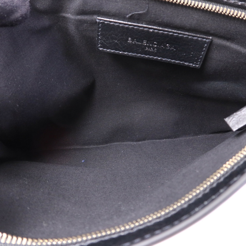 BALENCIAGA 牛皮皮革Clutch金扣手提包-4