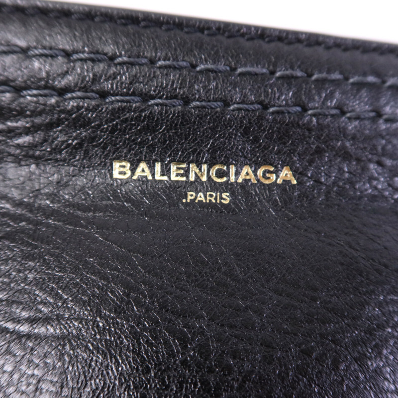 BALENCIAGA 牛皮皮革Clutch金扣手提包-5