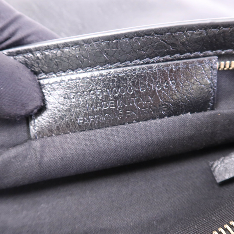 BALENCIAGA 牛皮皮革Clutch金扣手提包-8