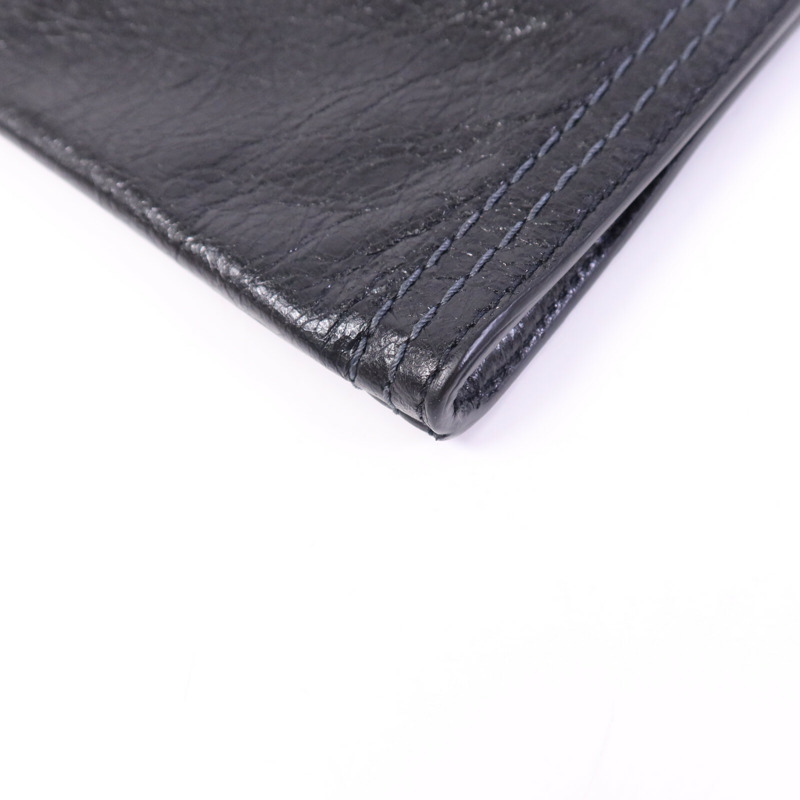 BALENCIAGA 牛皮皮革Clutch金扣手提包-12