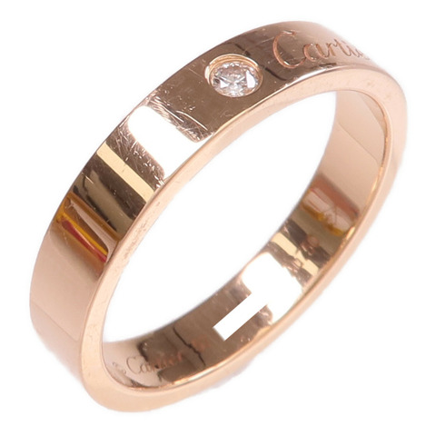 CARTIER 18K玫瑰金Fine Shank Ring戒指Cartier#57/US#8