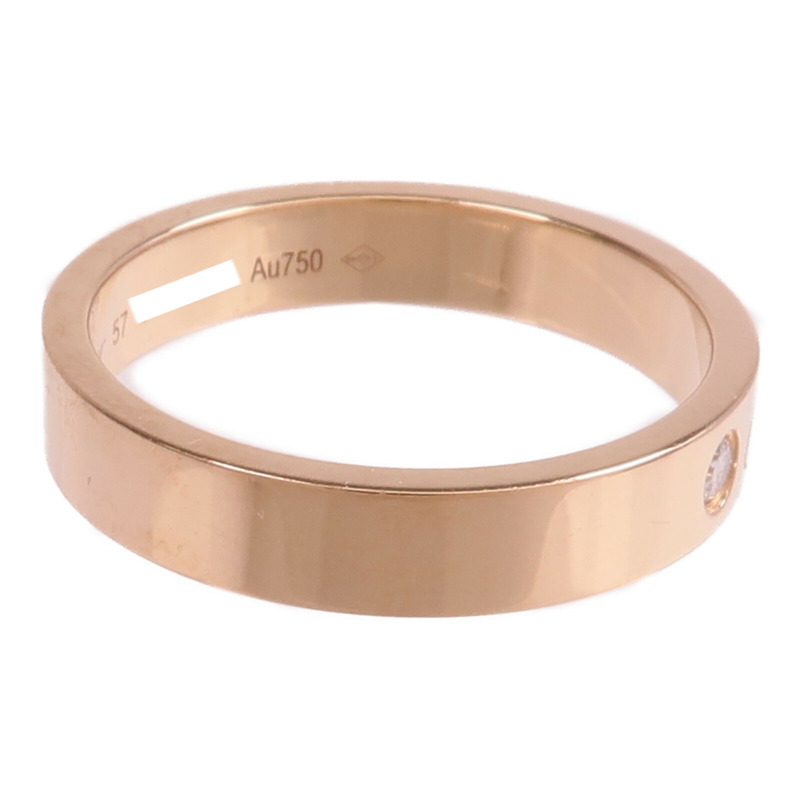 CARTIER 18K玫瑰金Fine Shank Ring戒指Cartier#57/US#8-3