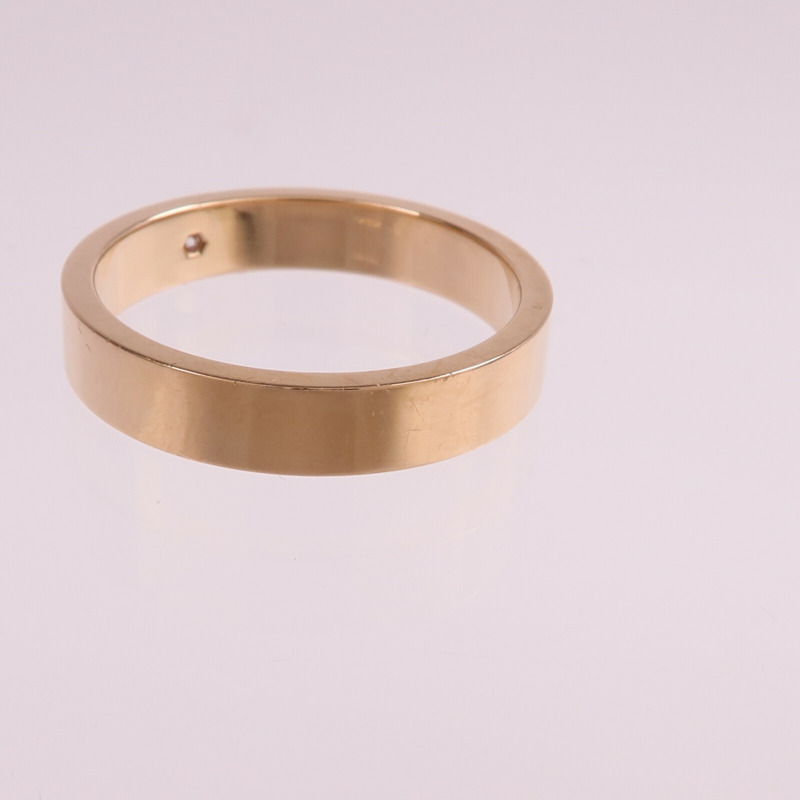 CARTIER 18K玫瑰金Fine Shank Ring戒指Cartier#57/US#8-5