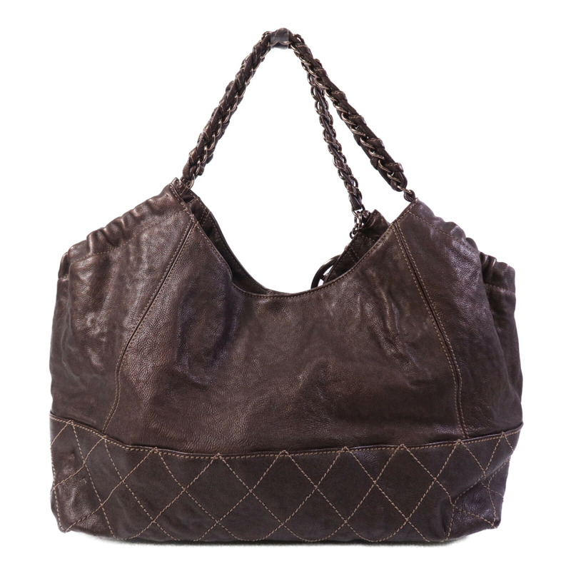 CHANEL 牛皮皮革Tote Bag手挽袋-1