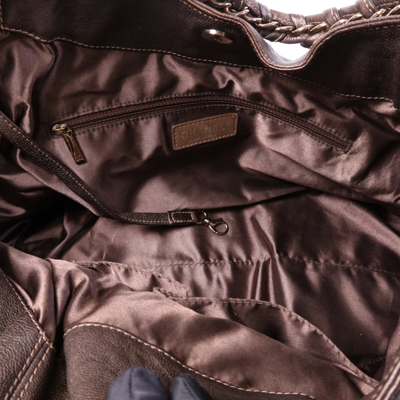 CHANEL 牛皮皮革Tote Bag手挽袋-4