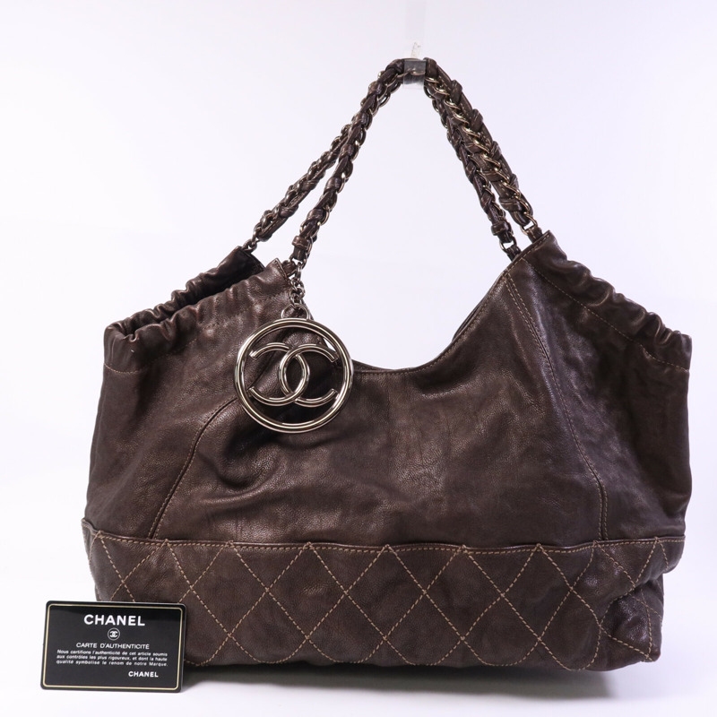 CHANEL 牛皮皮革Tote Bag手挽袋-9