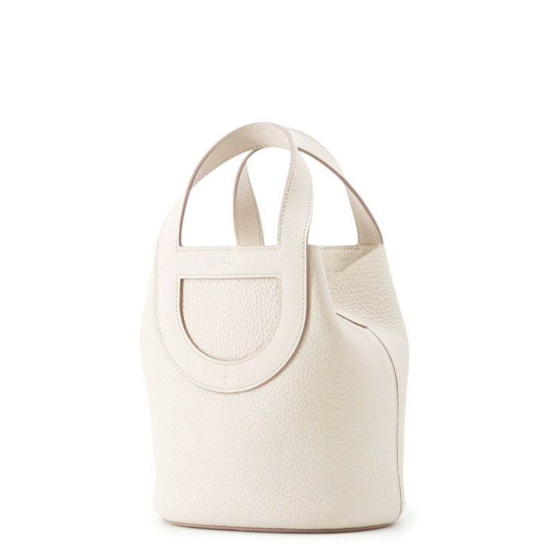 愛馬仕 In the Loop 手提包 18 Beton Taurillon Clemence W 印章-1