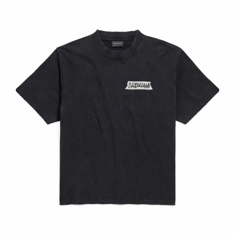 Balenciaga 女士 短袖T恤XXS XS S M L XL碼-0