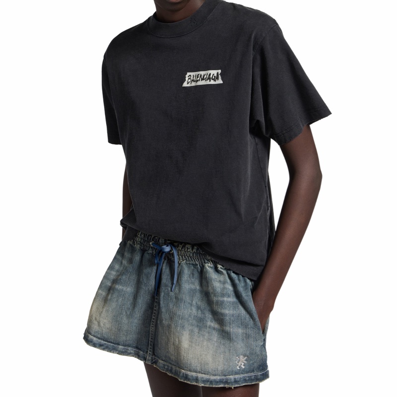 Balenciaga 女士 短袖T恤XXS XS S M L XL碼-1