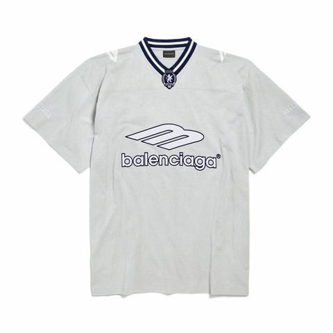 Balenciaga 男士 3b 足球 V 領 T 恤XXS XS S M L XL XXL
