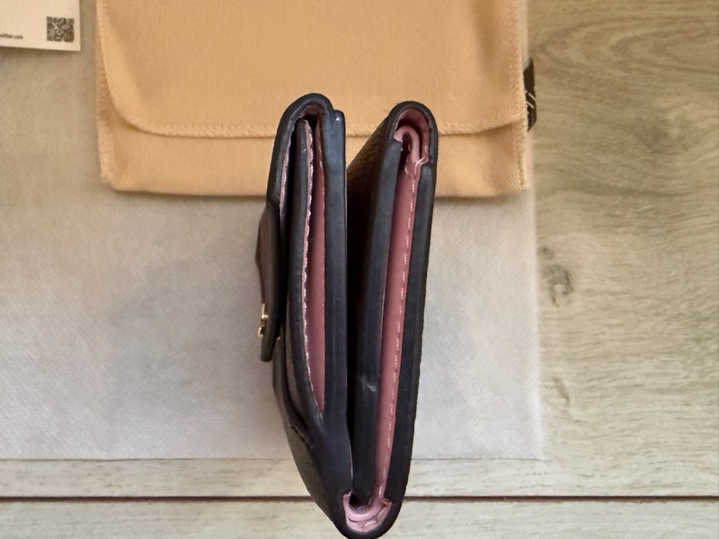 LOUIS VUITTON 老花三折短夾-8