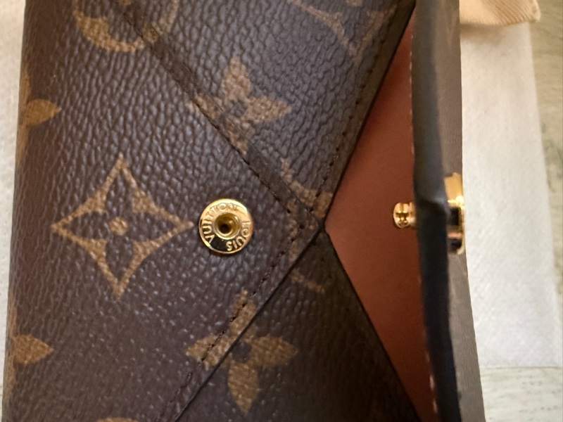 LOUIS VUITTON 老花三折短夾-14