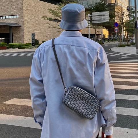 #全網最便宜Goyard Cap vert 相機包 灰色