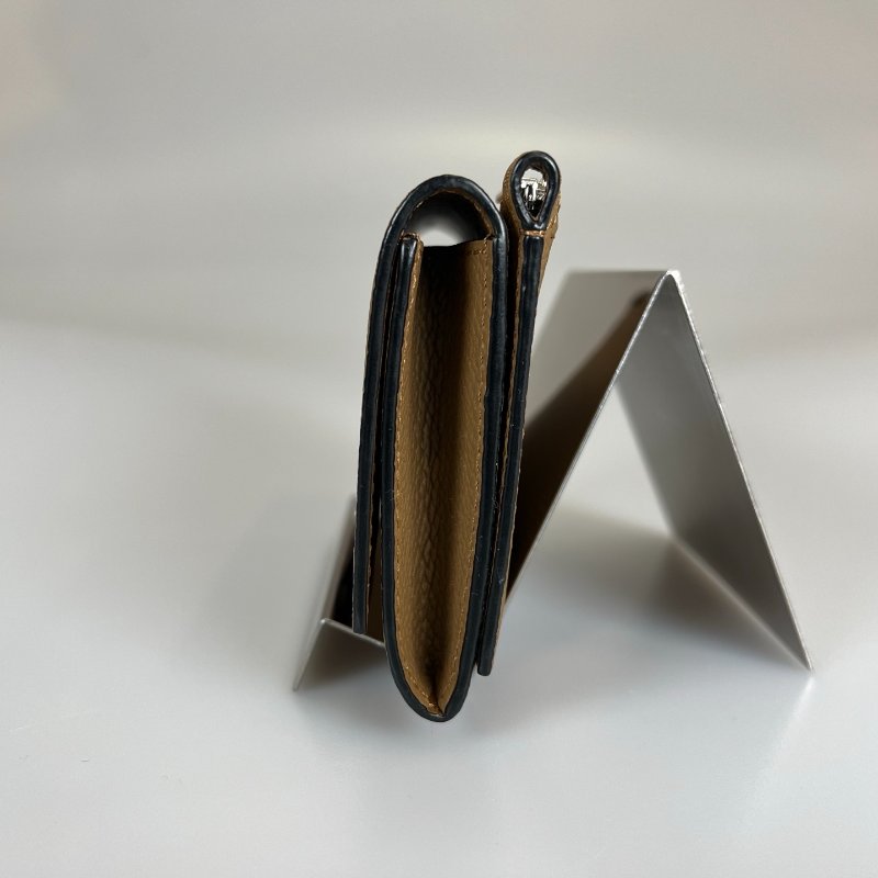 LOEWE  棕銀扣迷你小鍊包-3